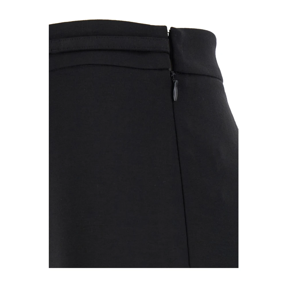 Twinset Zwarte Broek Pantalone Black Dames