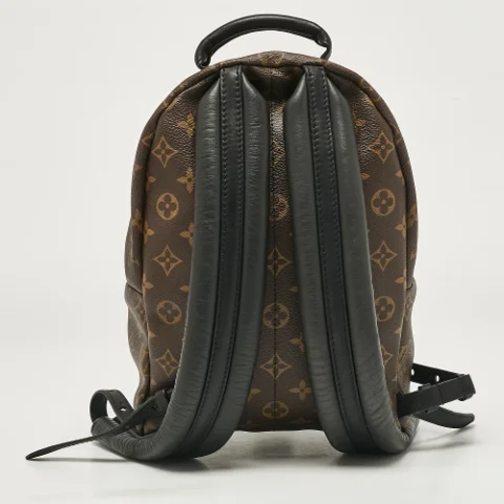 Louis Vuitton Vintage Pre-owned Canvas backpacks Brown Dames