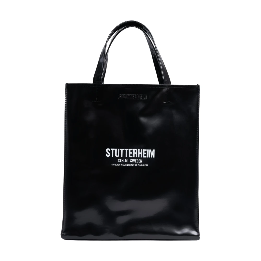 Stutterheim Grote Waterdichte Tote Tas Black Dames