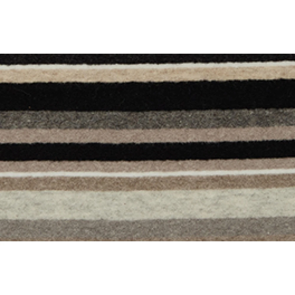 Gallo Unisex multi-use zwarte fleece nekwarmer met veelkleurige strepen. Multicolor Unisex