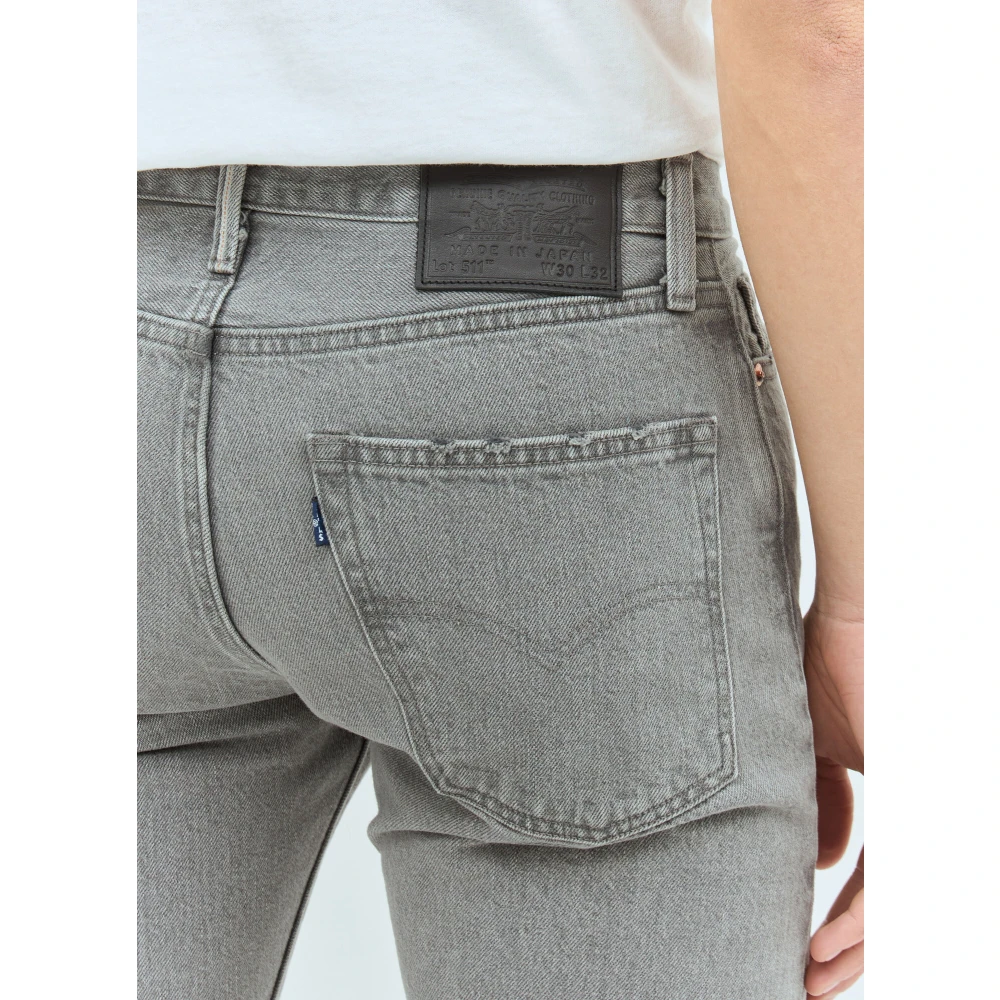 Levi's 511 Straight Jeans Gray Heren