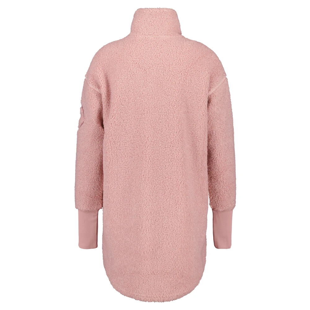 Didriksons Jas met rits en reflecterende details Pink Dames