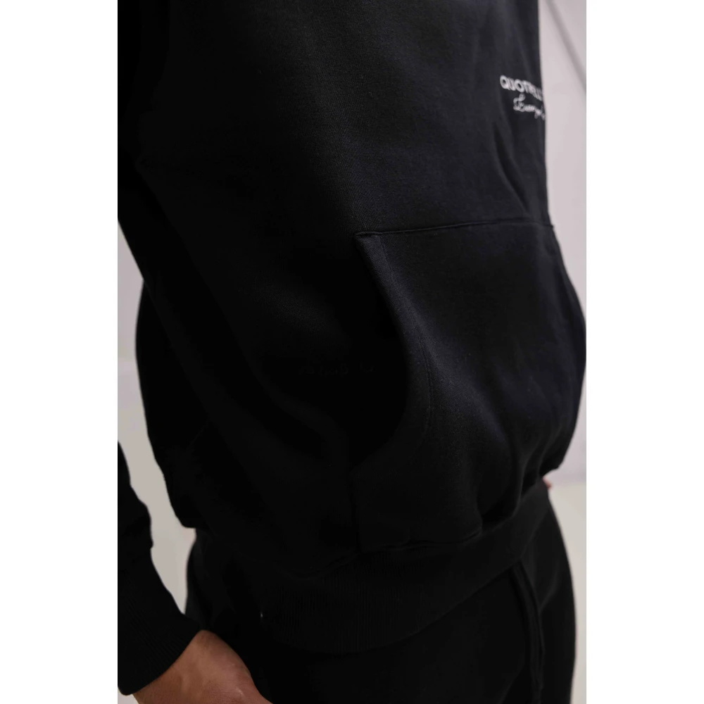 Quotrell Zwart Heren Trainingspak Hoodie Lange Mouw Black Heren