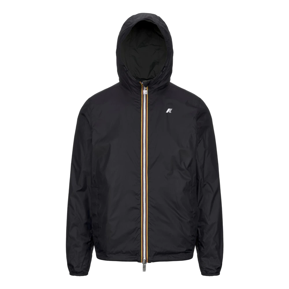 K-Way Uomo Nero - Jake Plus.2 Double Jacket - Jackets - L