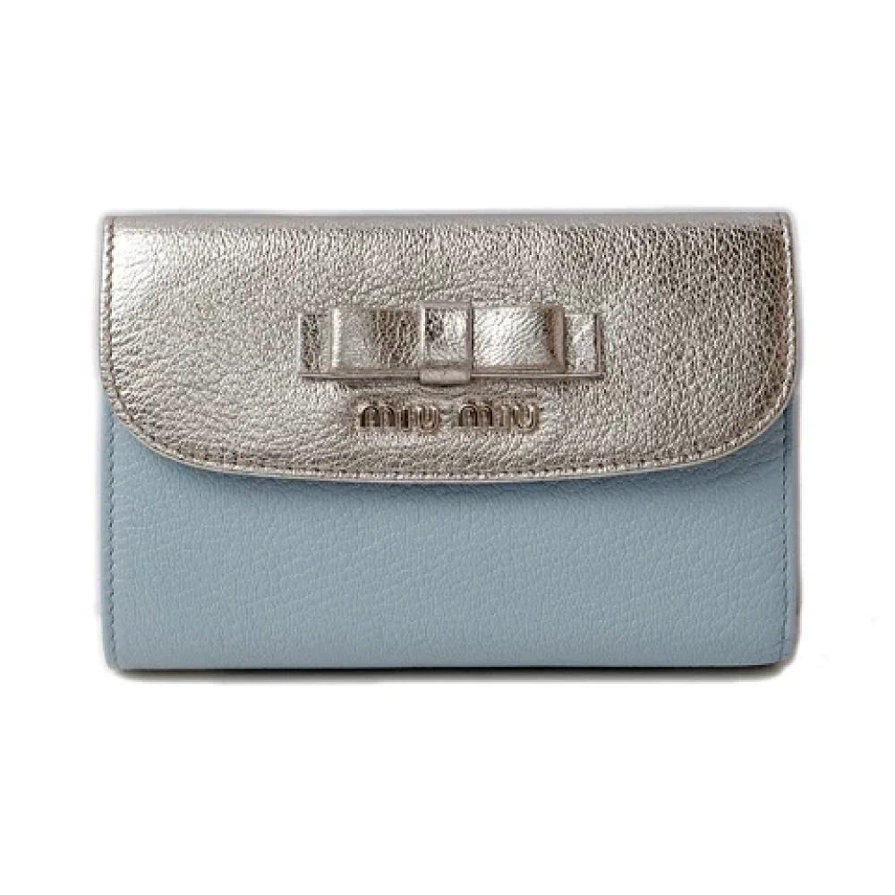 Pre-owned > Pre-owned Accessories > Pre-owned Wallets - - Miu Miu Pre-owned - Modalova