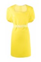 robe-de-jour-jaune-en-coton