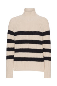 Sweety High Neck Striped