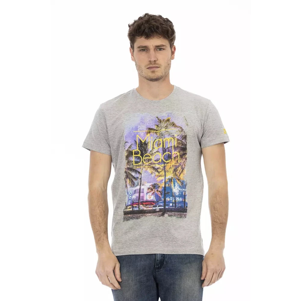Trussardi Uomo Grigio - T-Shirt A Maniche Corte Action - Tops - 2XL