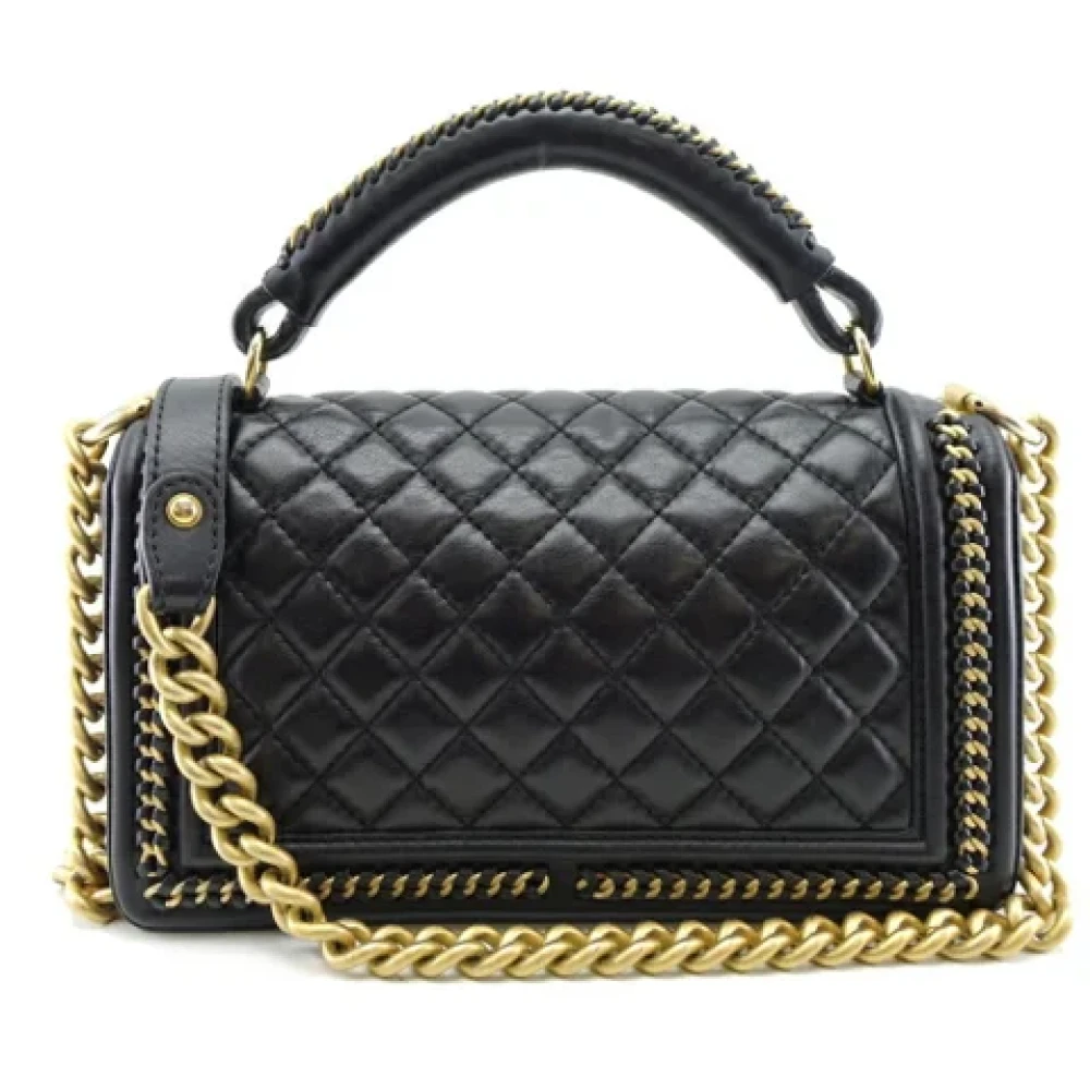 Chanel Vintage Pre-owned Fur chanel-bags Black Dames