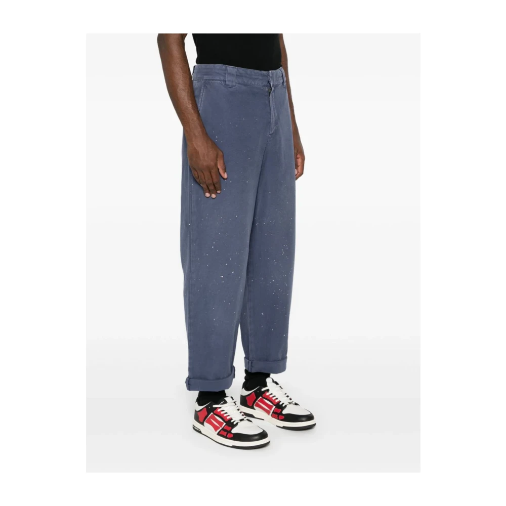 Golden Goose Chino Skate Efrem Broek Blue Heren