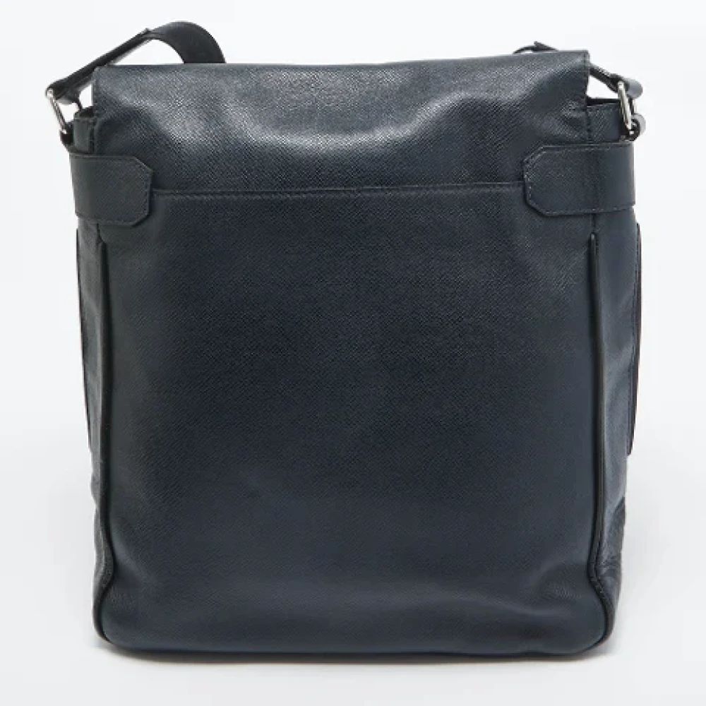 Louis Vuitton Vintage Pre-owned Leather louis-vuitton-bags Blue Heren