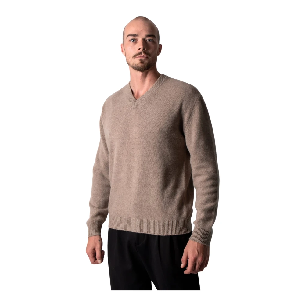 Knitwear > V-neck Knitwear - - Daniele Fiesoli - Modalova