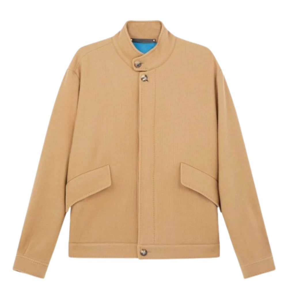 PS By Paul Smith Kameel Wol Bomberjack Brown Heren
