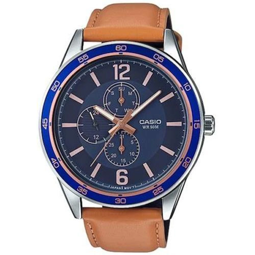 Casio Watch Ur-Mtp-E319L-2B Orange Herr