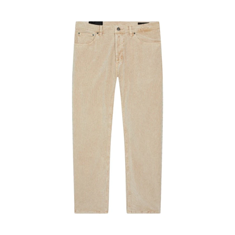 Dondup Ribfluwelen wortelbroek in Brighton-stijl Beige Heren