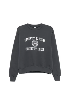 Serif Logo Crewneck