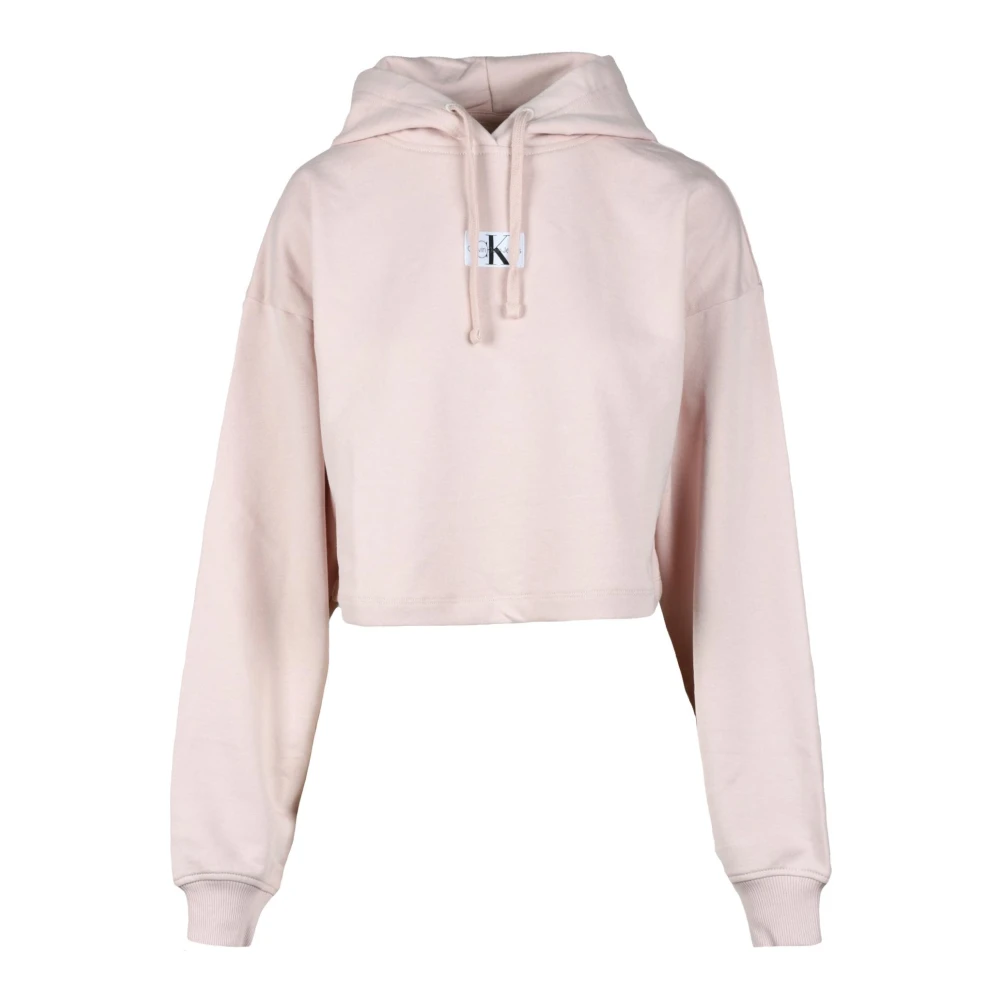 Calvin Klein Jeans Katoenen Sweatshirt Pink Dames