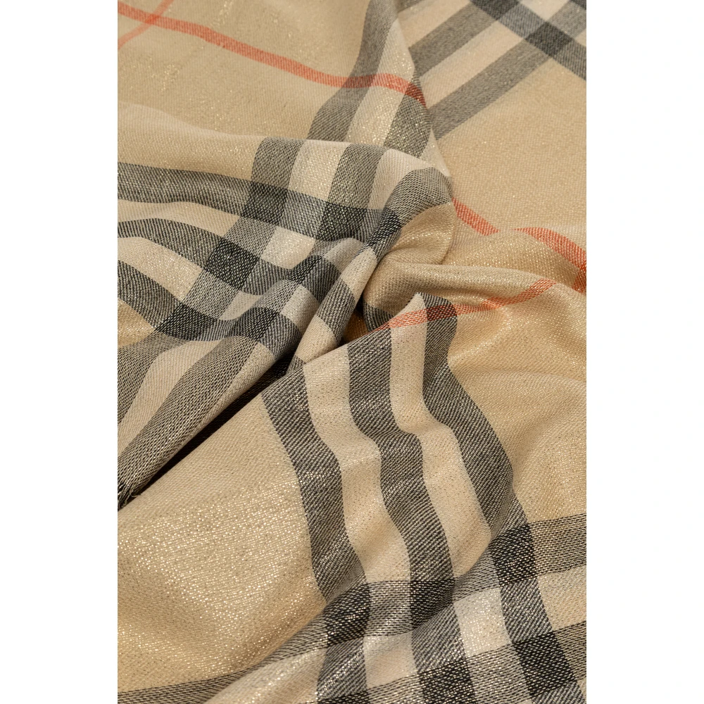 Burberry Wollen sjaal Beige Unisex