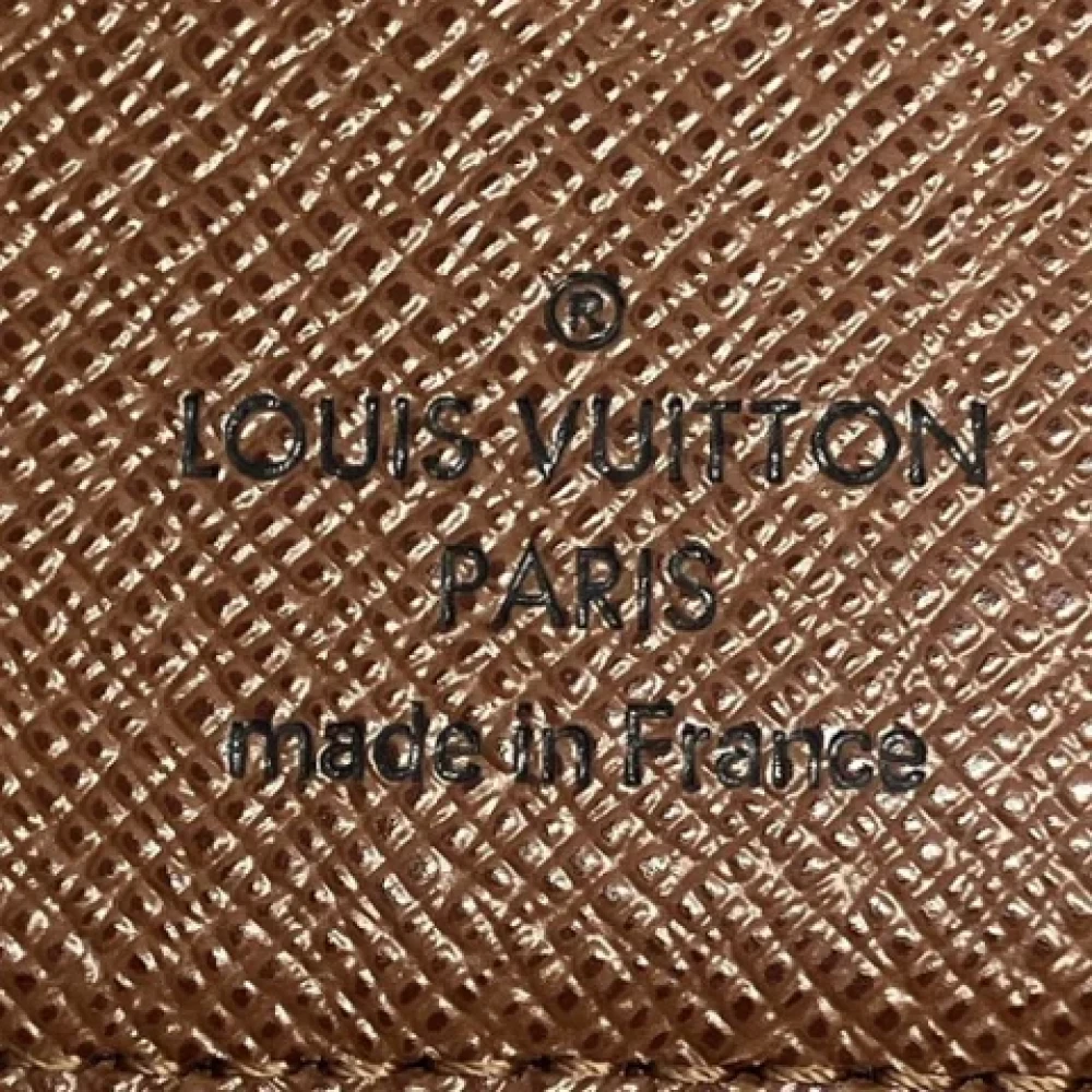 Louis Vuitton Vintage Pre-owned Canvas wallets Brown Dames