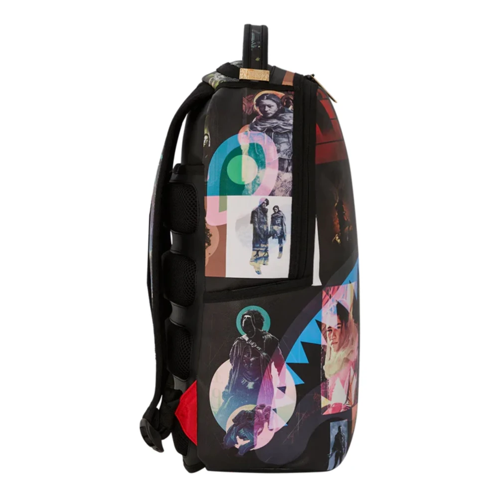 Sprayground Dune Collage Rugzak Zwart Multicolor Unisex