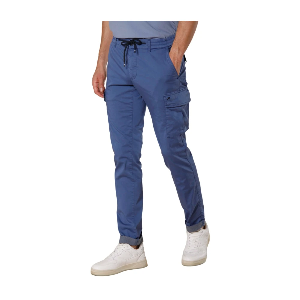 Mason's Chile Jogger Cargo Byxor Blue, Herr