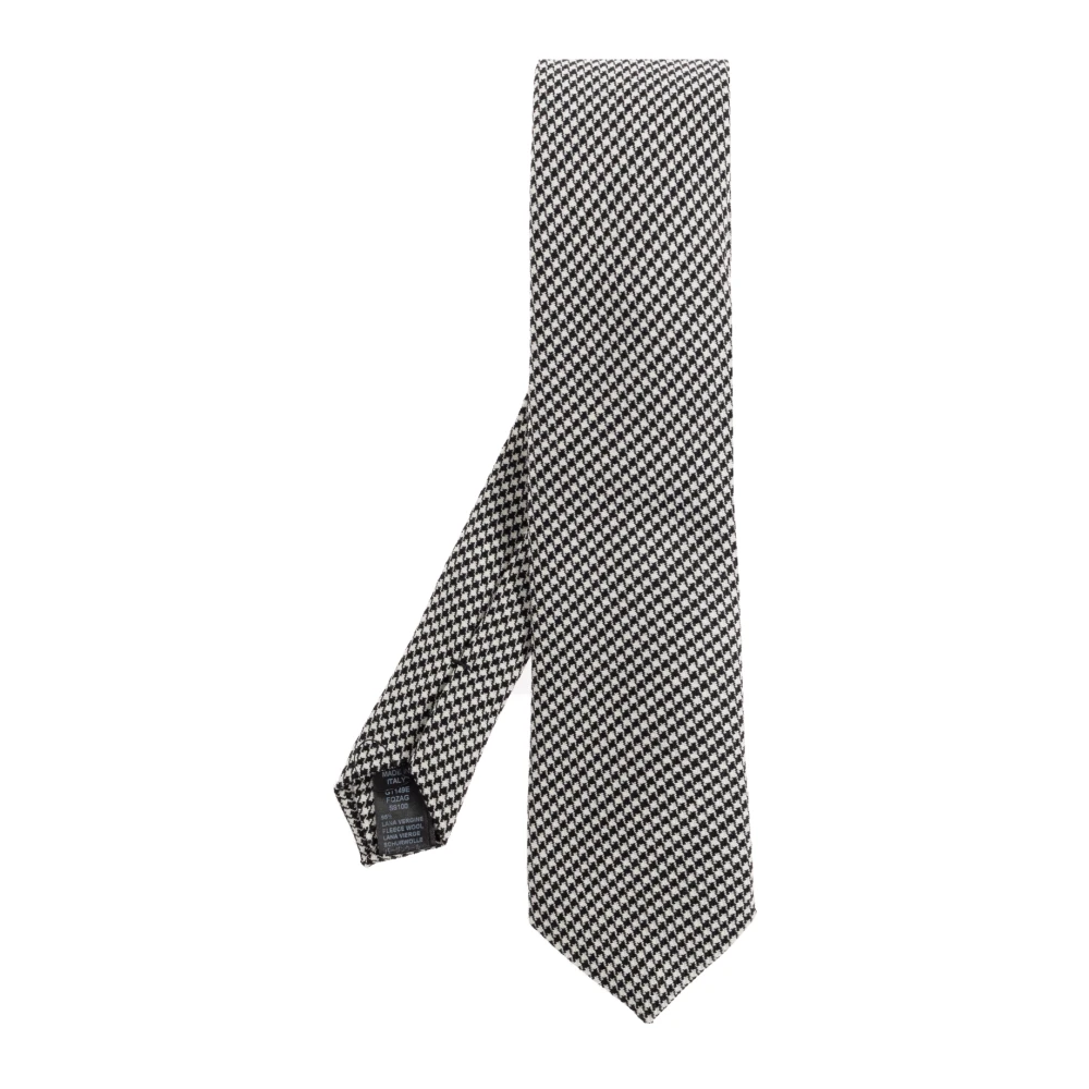 Dolce & Gabbana Hombre Negro - Corbata De Seda - Accessories - One Size