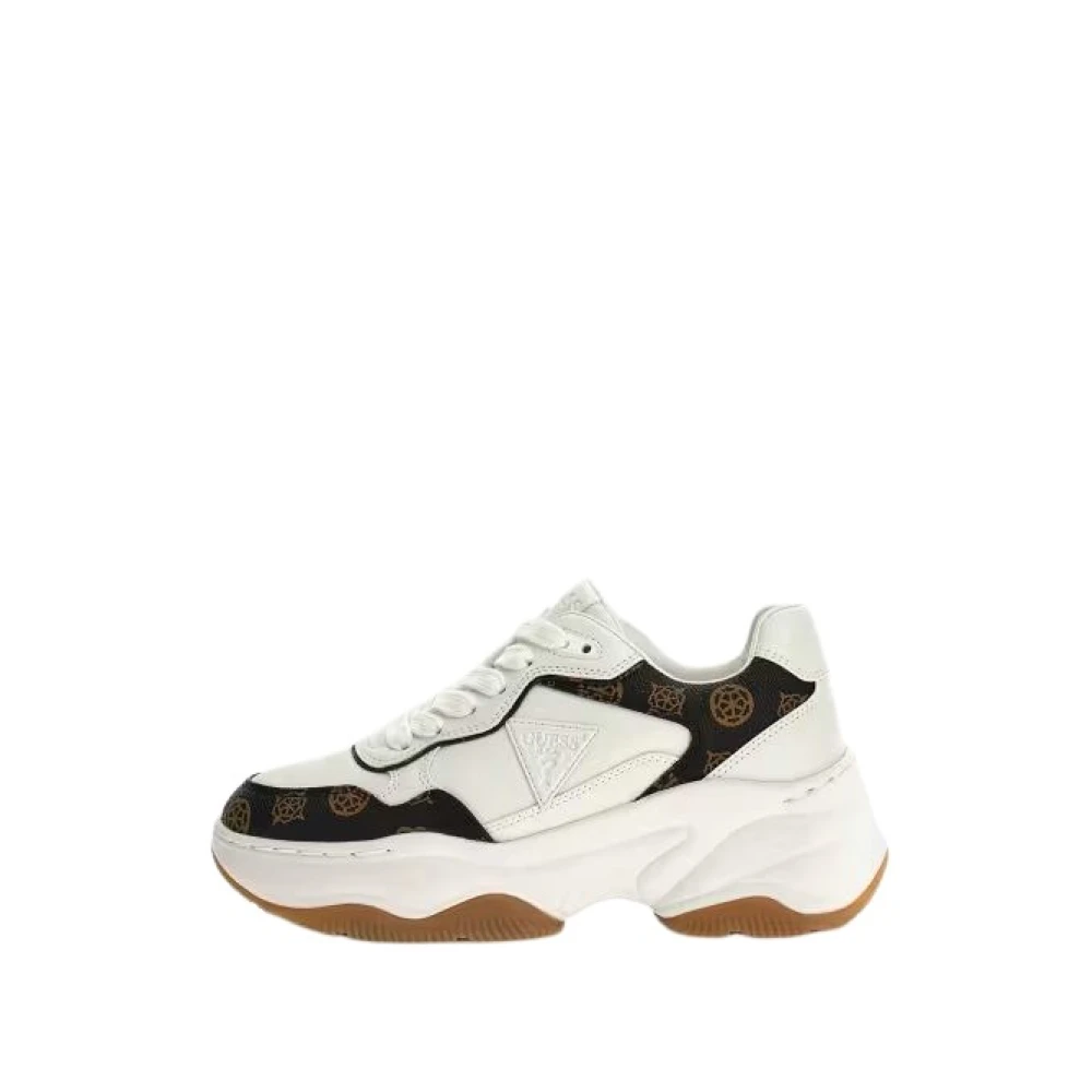 Guess Women's Multicolor Sneakers, 6 Uk, Trainers