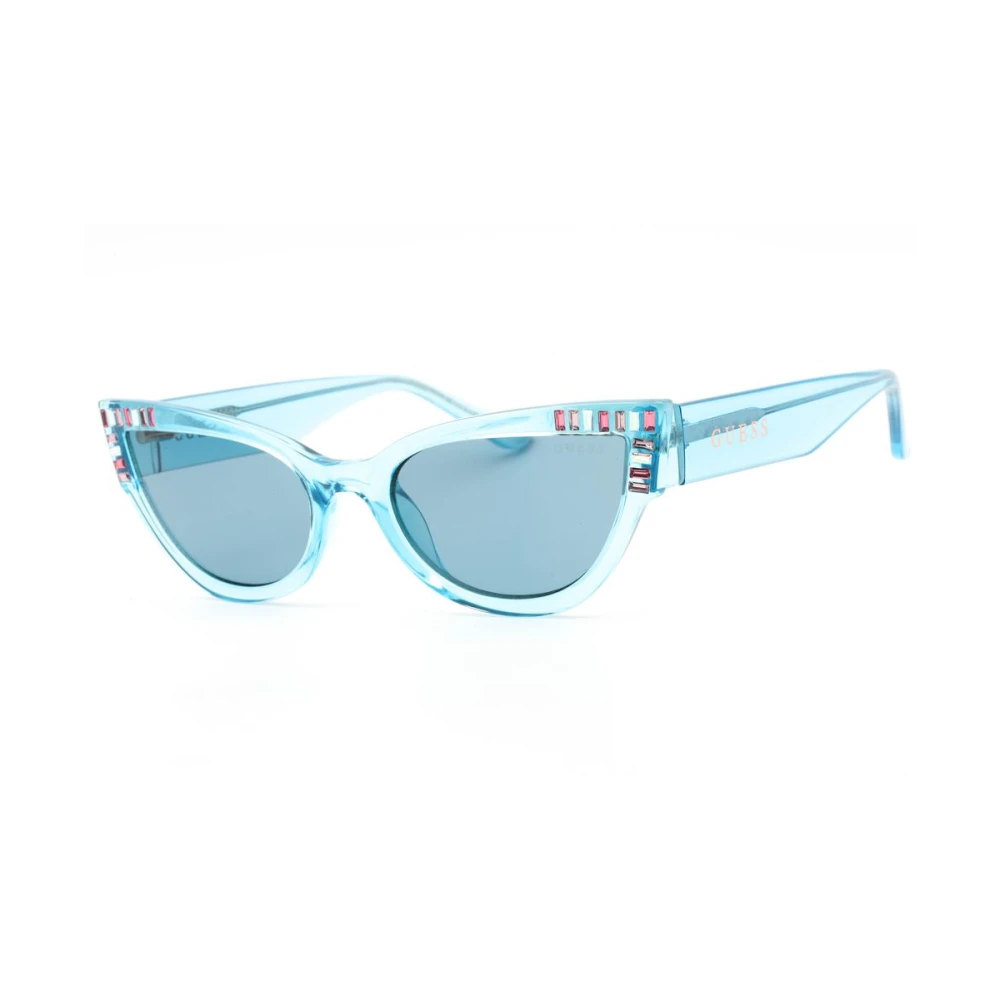 Guess Brun Resin Solglasögon med UV-skydd Blue, Dam