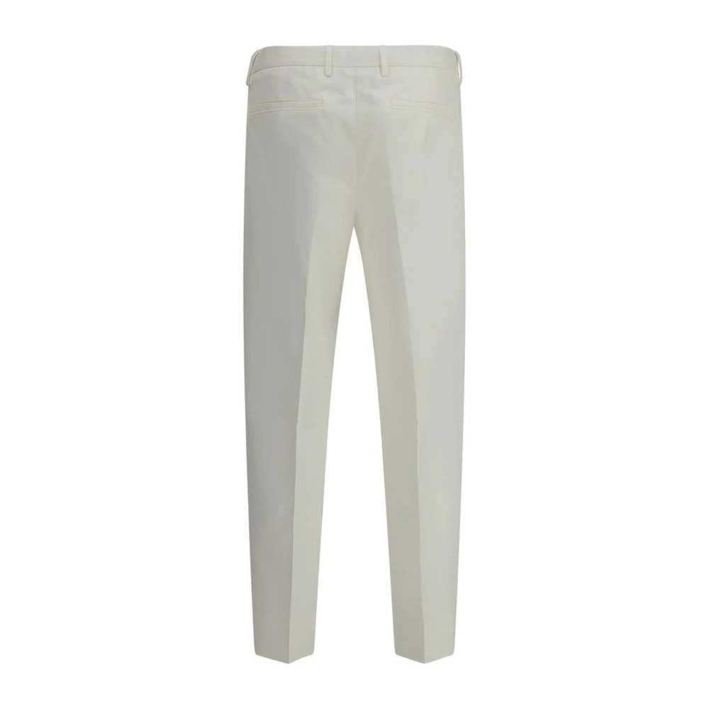Ermenegildo Zegna Stijlvolle Chino-broek met Welt-zakken Beige Heren