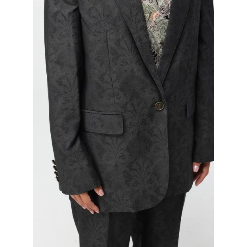 ETRO Stijlvolle Jassen voor Mannen en Vrouwen Gray Dames