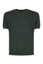pull-gris-en-soie-et-coton-col-rond