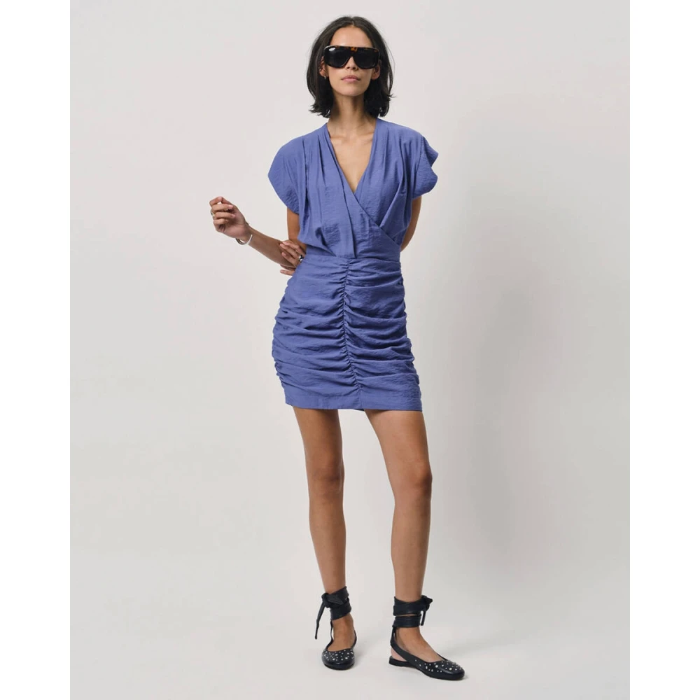 Dante 6 Darcy Soepelvallende Jurk Blue Dames