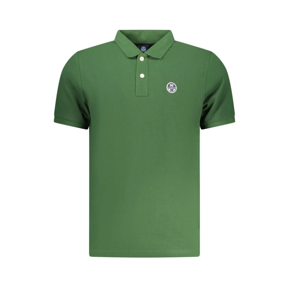 North Sails Uomo Verde - Polo In Cotone - Tops - L