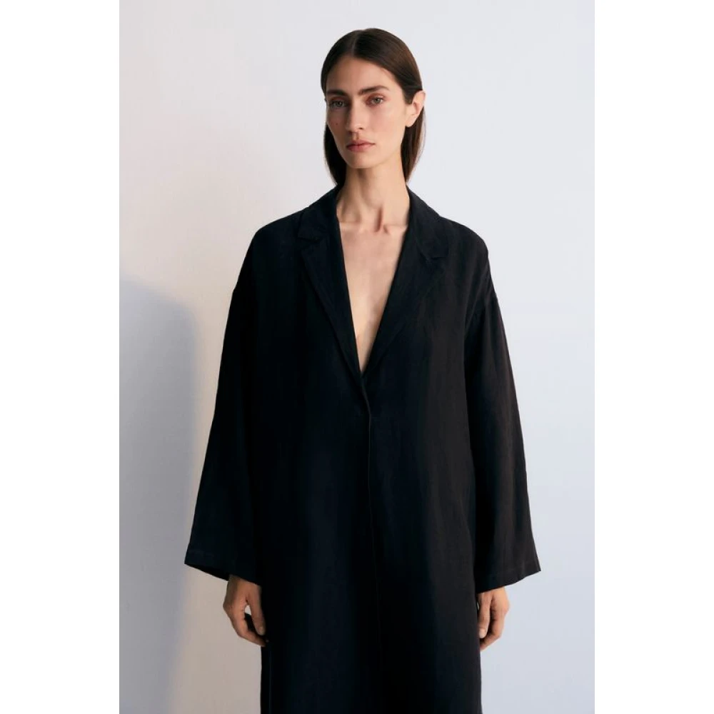 The New Society Hera Vrouw Jas Kaviaar Black Dames