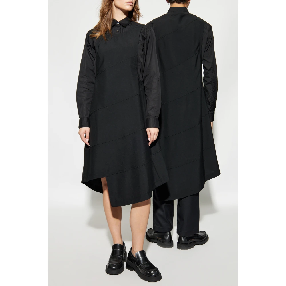 Comme des Garçons Wollen jurk Black Dames