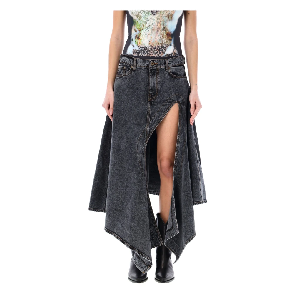 Y Project Skirts Gray Dames