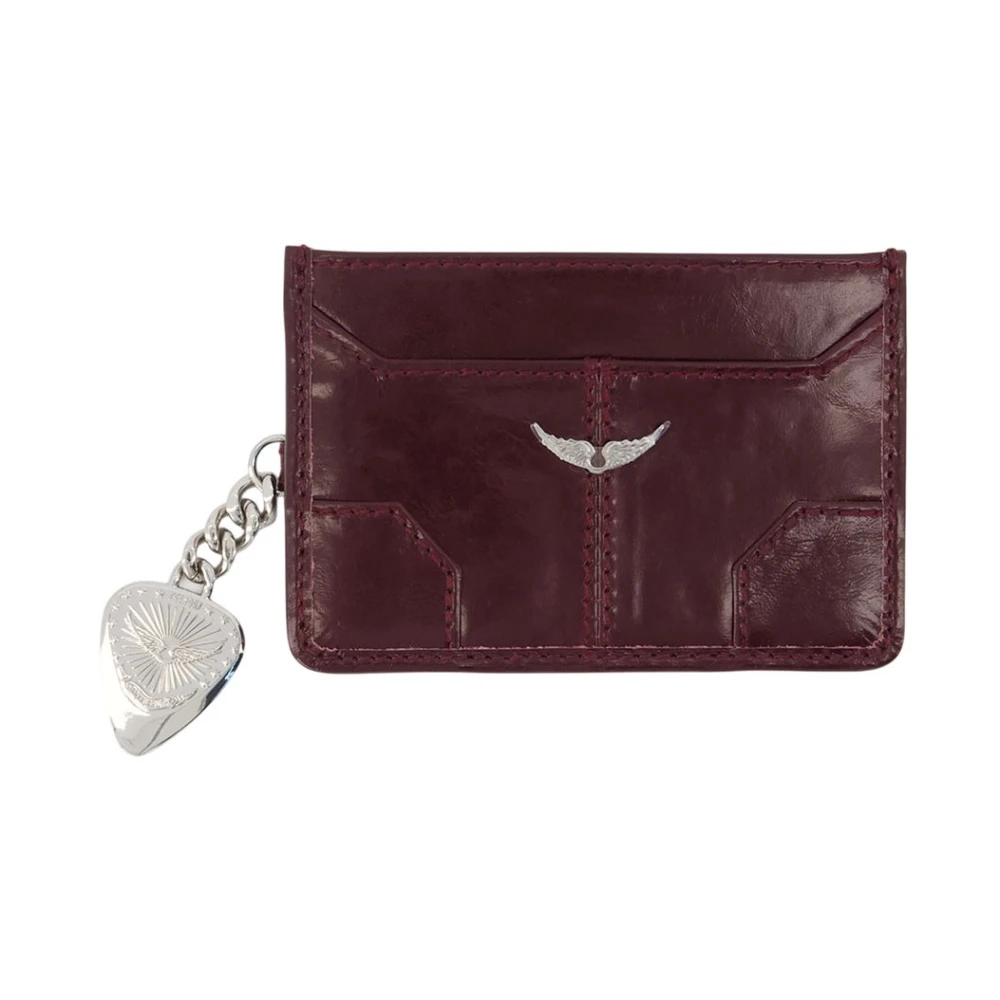 Zadig & Voltaire Donna Rosso - Sunny Pass Card Holder - Accessories - One Size