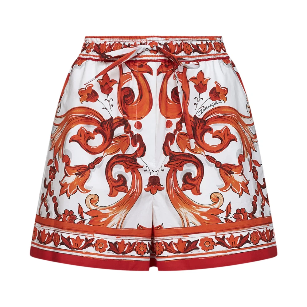 Dolce & Gabbana Women's Multicolor Short Shorts, M, Short Shorts
