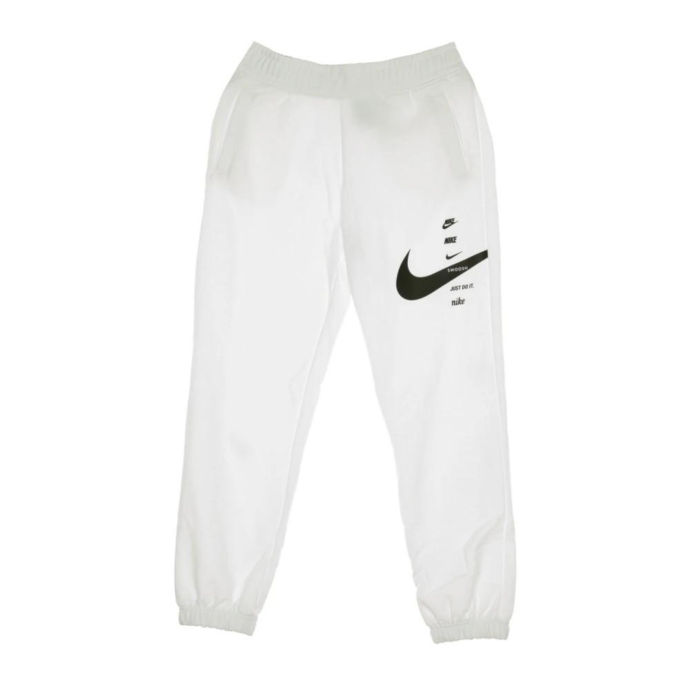 Nike Sportsweat Swoosh Trainingsbroek White Dames