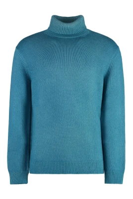Cashmere Blend Turtleneck Sweater