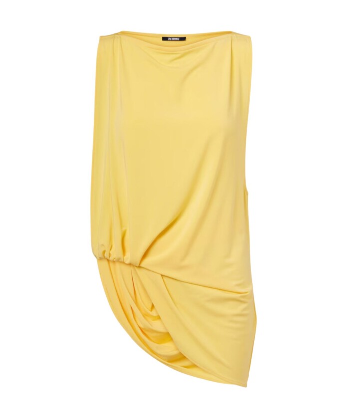 yellow-peplum-top