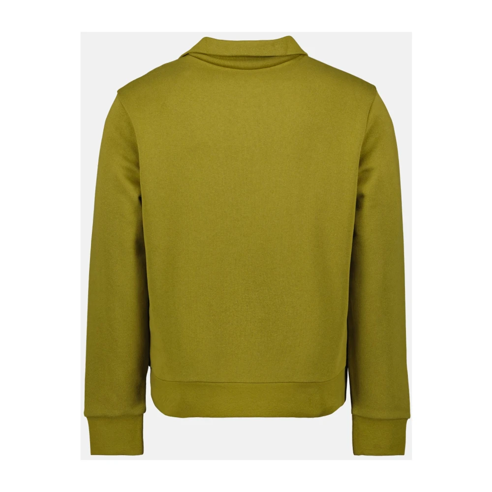 Moncler Zip Sweatshirt Green Heren