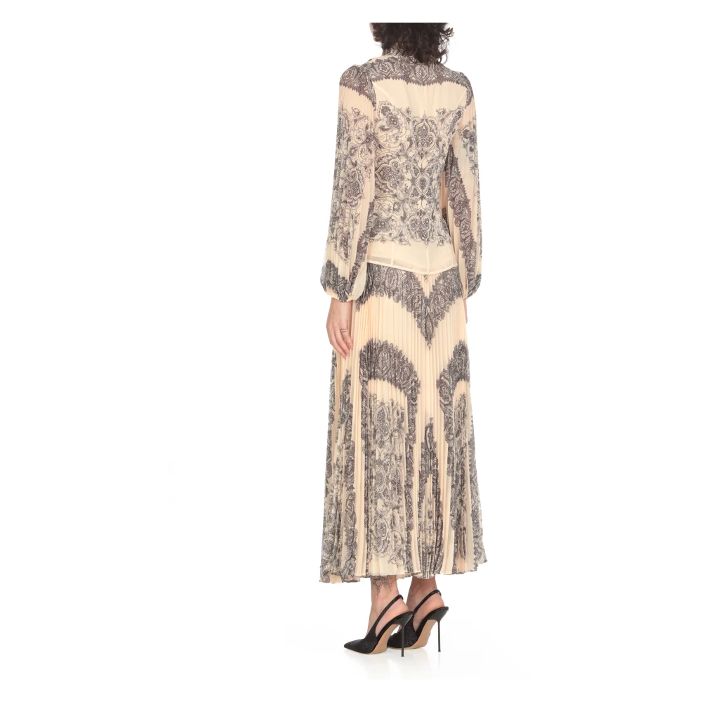 Zimmermann Blouse met contrasterend kleurpatroon Beige Dames