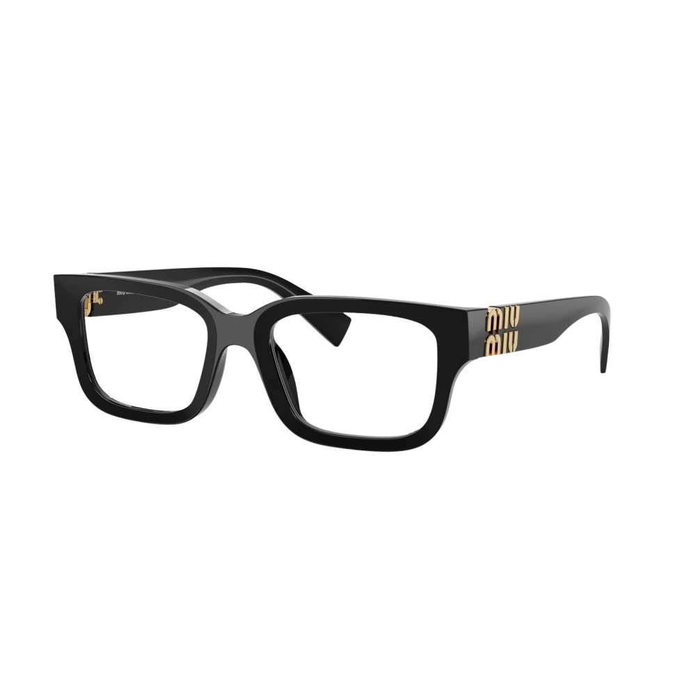 Miu Miu Mu 02Yv Eyeglasses - Female - Glasses - Black - 51 Mm - Accessories