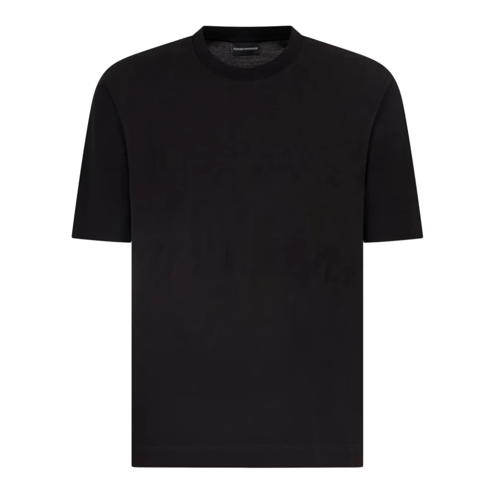 Emporio Armani Men's Black Short Sleeve T-Shirt - T-Shirts - M - Tops
