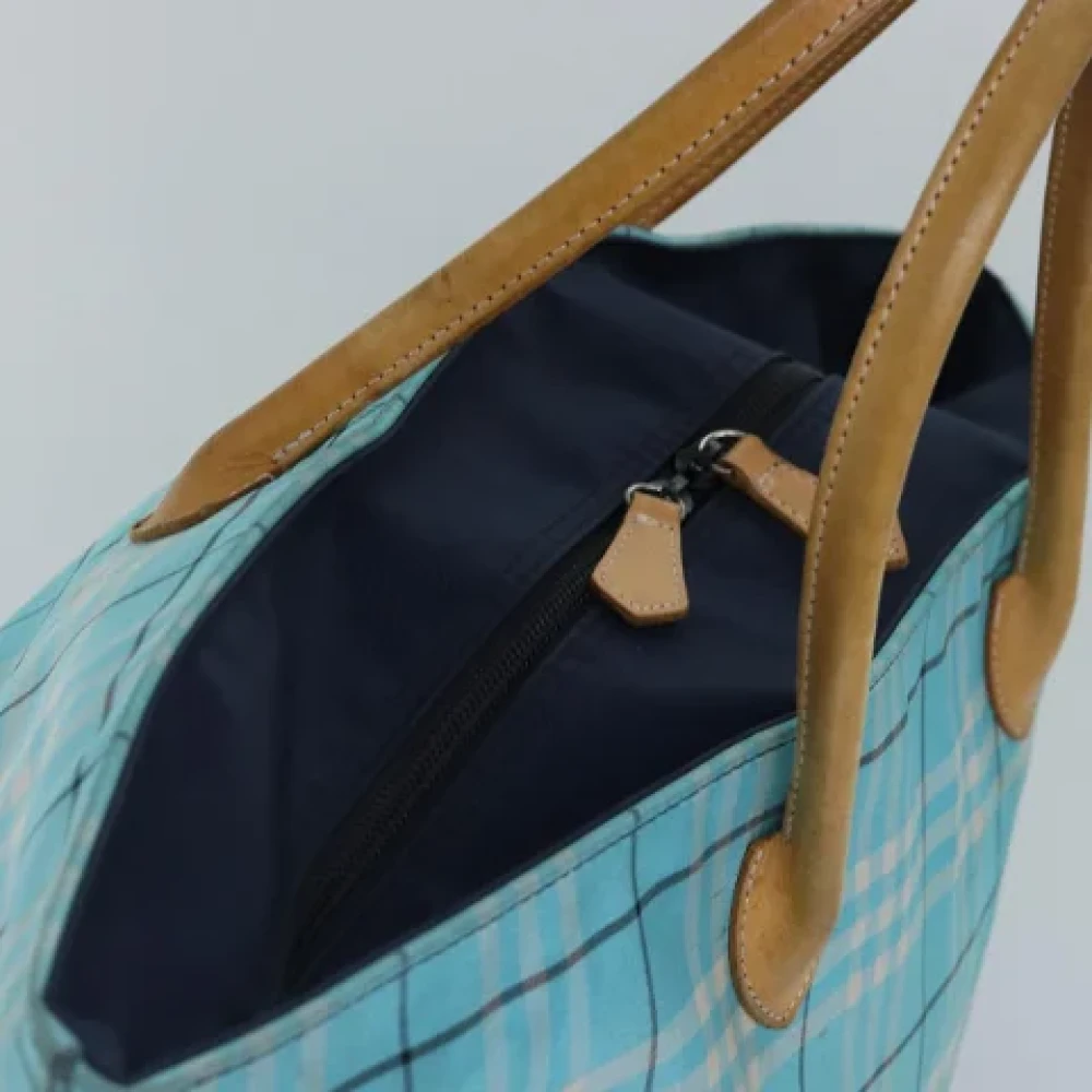 Burberry Vintage Pre-owned Nylon totes Blue Dames