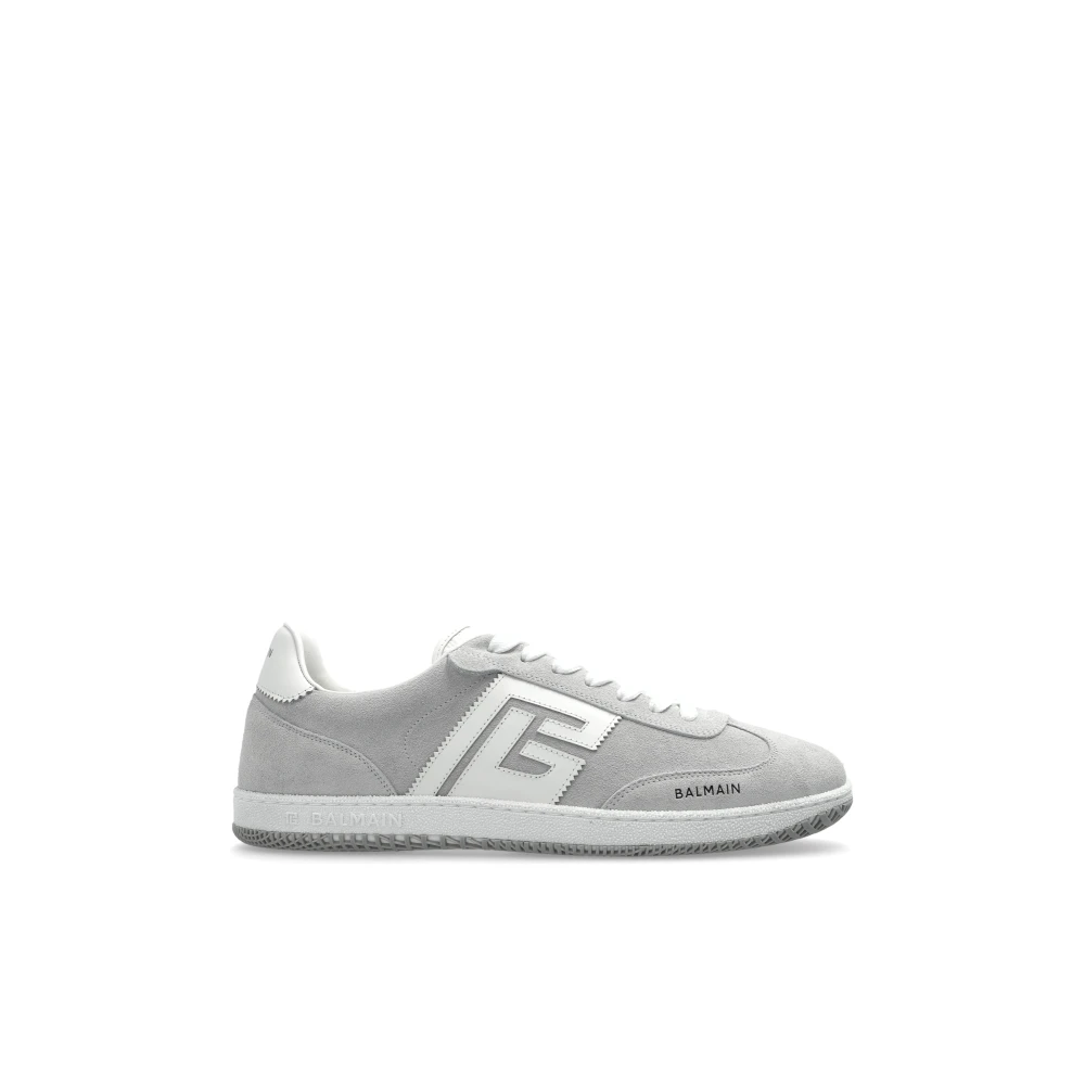 Balmain Gray Swan Sports Shoes - Male - Sneakers - 9 Uk - Shoes