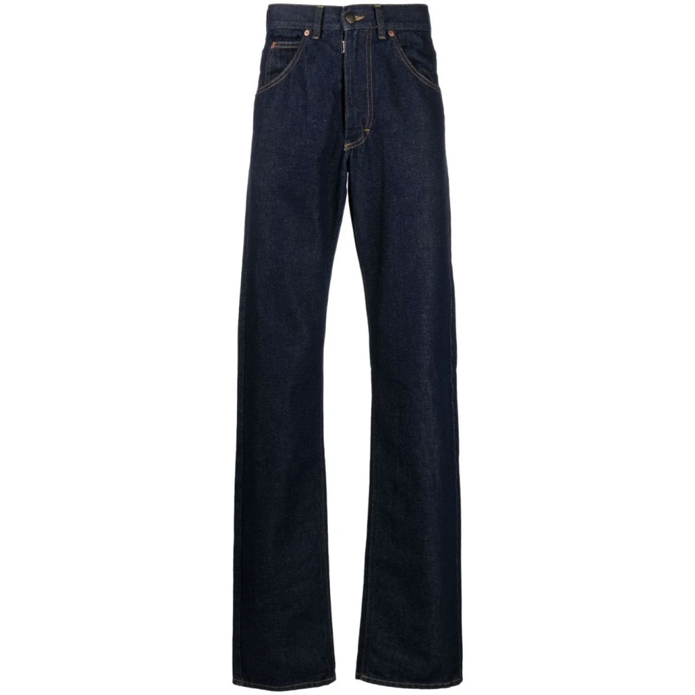 Maison Margiela Men's Blue Straight Jeans