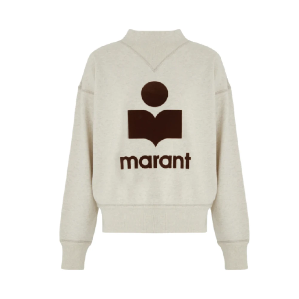 Isabel Marant Women's Beige Moby Sweatshirt - Sweatshirts - Xs - Sweatshirts & Hoodies