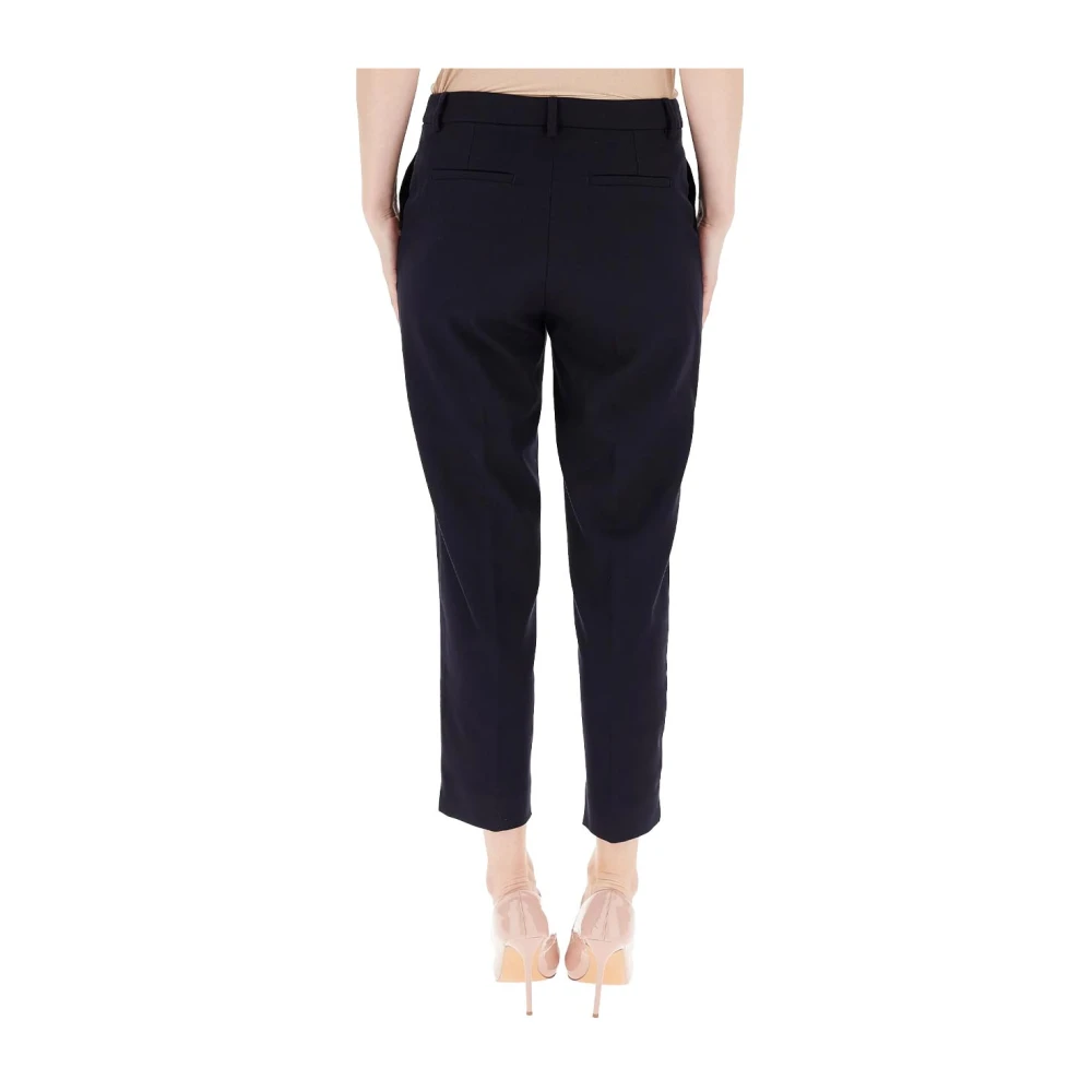 Pennyblack Viscose Sigaretbroek met Rits Blue Dames
